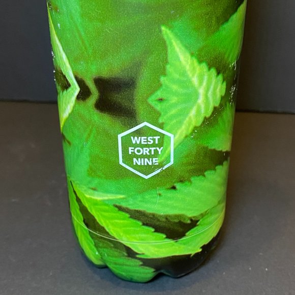 Stainless Steel Water Bottle Cannabis Themed from West Forty Nine - Picture 3 of 4